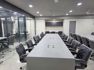 Team Area in  Office Space at Shivalik Shilp, Sanidhya – for Rent