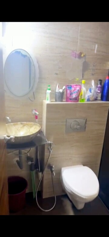 Bathroom in 2 BHK Apartment at Royal Oasis, Malad West – for Sale