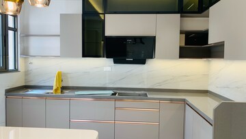 Kitchen in 2 BHK Apartment at Mahavir Silver Astra, Malwadi – for Sale