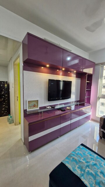 Living Room in 1 BHK Apartment at Neelam Solstice, Ghatkopar East – for Rent