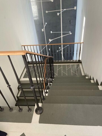 Staircase in 5 BHK Villa at Nirvana Courtyard, Sector 50 – for Rent