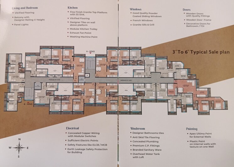 Master Plan, sanskruti-paradise 1 Bedroom 630 Sq.Ft. Apartment In Nalasopara East Palghar 8324463