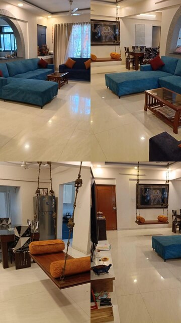 Team Area in 3 BHK Apartment at Nyati Meadows, Wadgaon Sheri – for Rent