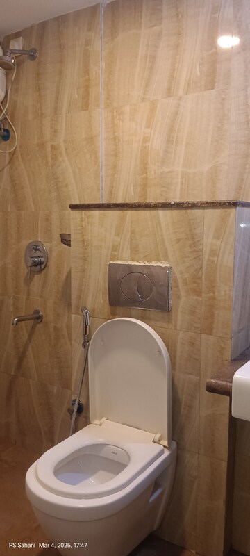 Bathroom in 3 BHK Apartment at Lodha Amara, Kolshet Road – for Rent