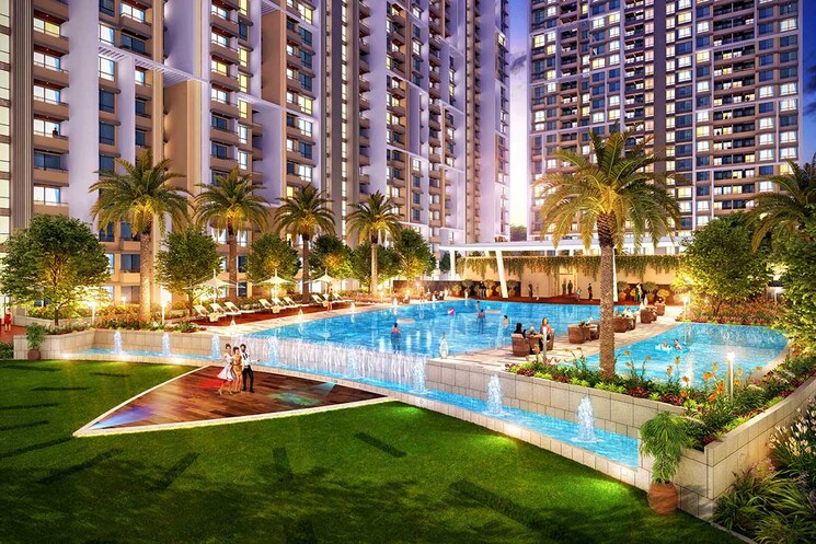 Swimming Pool, vtp-pegasus 2 Bedroom 800 Sq.Ft. Apartment In Kharadi Pune 8324709