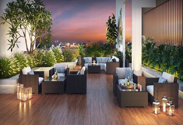 Living Room in 2 BHK Apartment at VTP Pegasus, Kharadi – for Sale