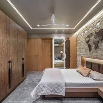 Bedroom in 3 BHK Builder Floor at Shalimar Bagh – for Sale