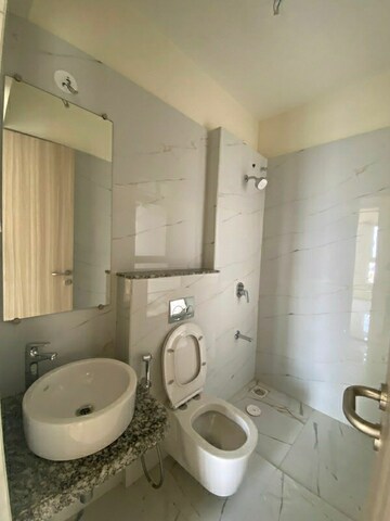 Bathroom in 2 BHK Apartment at Wadhwa Atmosphere O2, Mulund West – for Rent