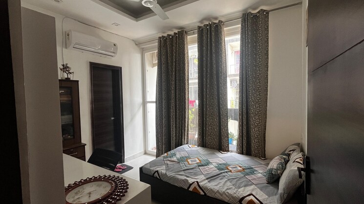 Bedroom, dhakoli village 3 Bedroom 1100 Sq.Ft. Builder Floor In Dhakoli Village Zirakpur 8324862