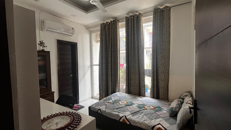 Bedroom, dhakoli village 3 Bedroom 1100 Sq.Ft. Builder Floor In Dhakoli Village Zirakpur 8324862