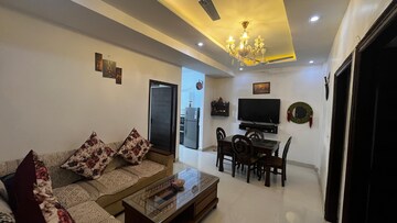 Living Room in 3 BHK Builder Floor at Dhakoli Village – for Sale