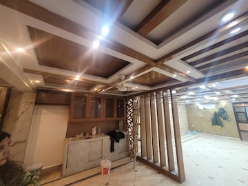 Kitchen in 4 BHK Builder Floor at Srishti Greenfield Homes, Green Fields Colony – for Rent