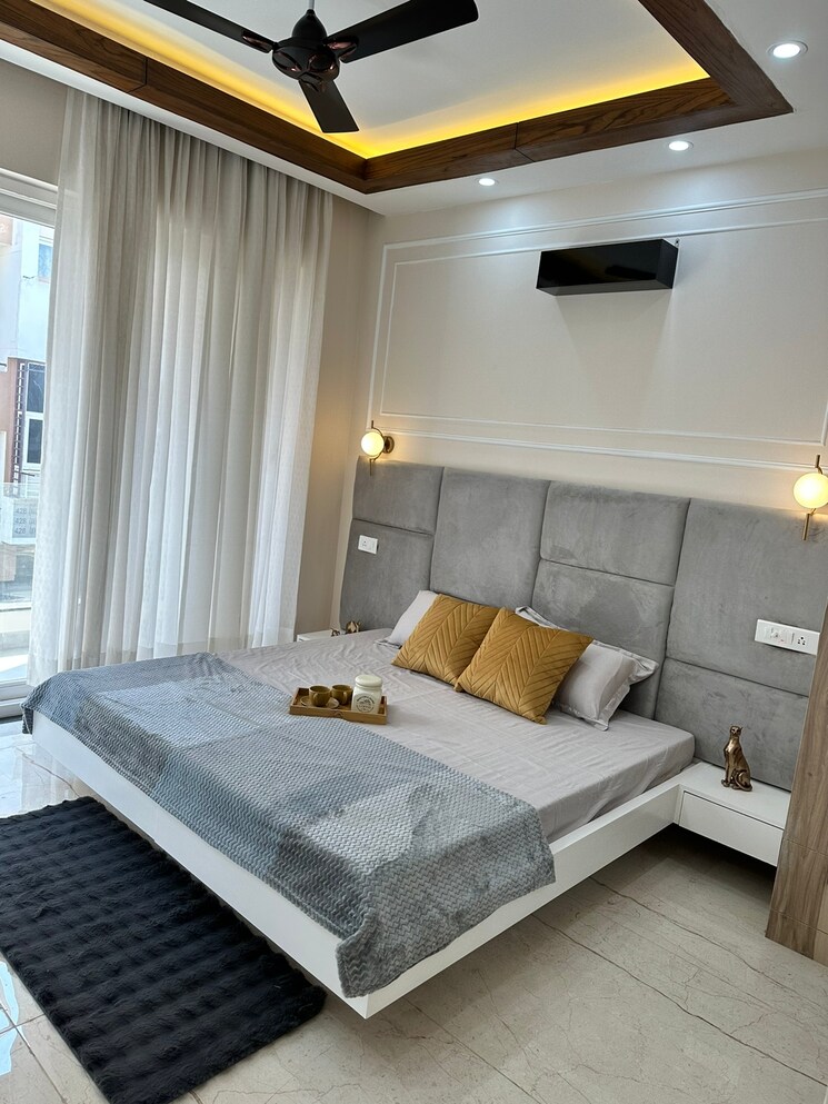 Bedroom, ambala highway 3.5 Bedroom 105 Sq.Yd. Independent House In Ambala Highway Zirakpur 8325037