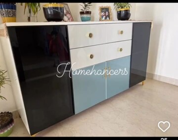 Kitchen in 2.5 BHK Apartment at Microtek Greenburg, Sector 86 – for Rent