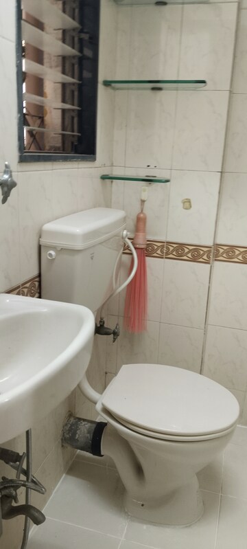 Attached Bathroom in 2 BHK Apartment at Runwal Heights, Mulund West – for Rent