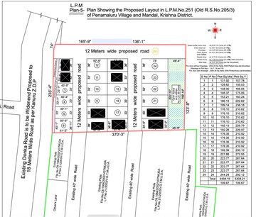  Plot – Exterior View View at Penamaluru - for Sale