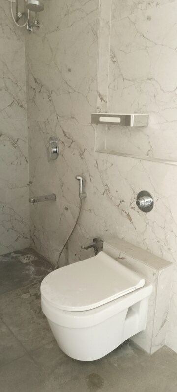 Attached Bathroom in 3 BHK Apartment at New Happy Life CHS, Mulund West – for Rent