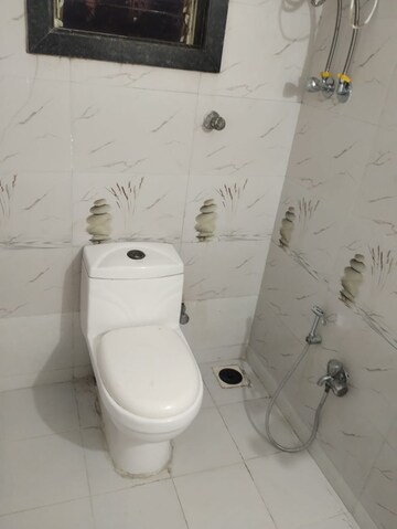 Bathroom in 3 BHK Apartment at Romell Serene, Borivali West – for Rent