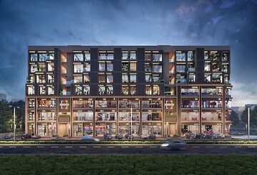  Showroom – Exterior View View at Gurukul - for Rent