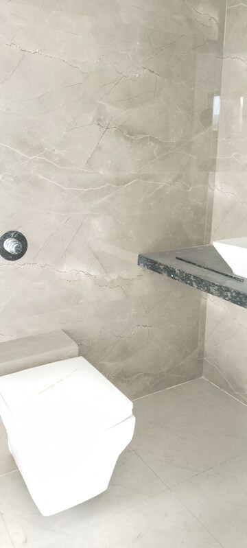 Attached Bathroom in 3 BHK Apartment at New Happy Life CHS, Mulund West – for Sale