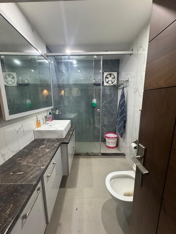 Bathroom in 2 BHK Builder Floor at East Of Kailash – for Rent