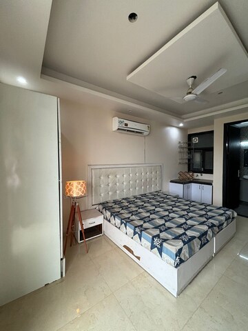 Bedroom in 1 RK Builder Floor at Housing Board Colony Sector 17, Sector 17a – for Rent