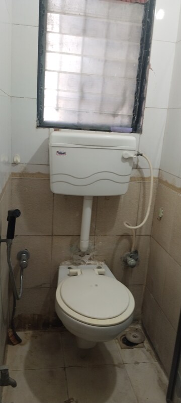 Bathroom in 1 BHK Apartment at Vasudev Chamber, Bhandup – for Rent