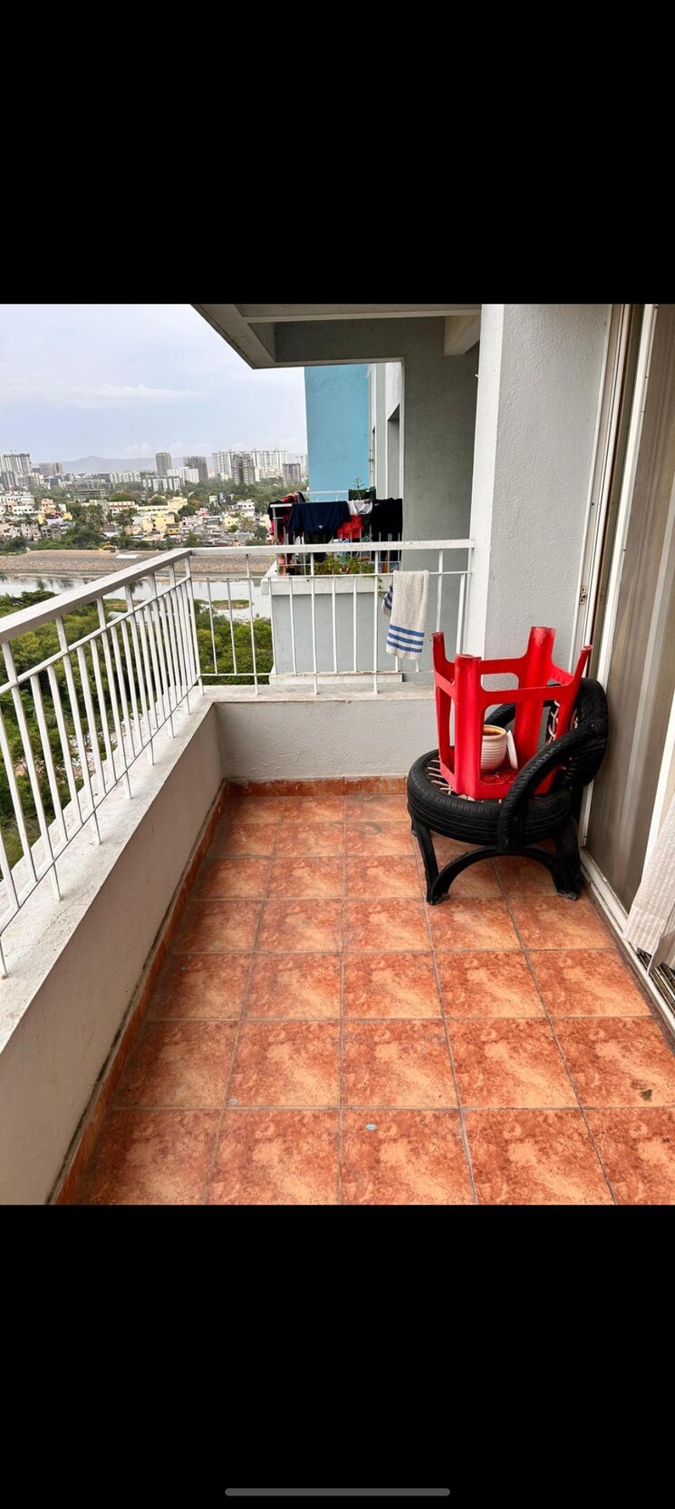 Balcony, kumar-primavera 2 Bedroom 823 Sq.Ft. Apartment In Wadgaon Sheri Pune 8325757