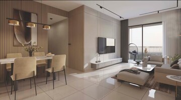 Living Room in 2 BHK Apartment at Goyal Orchid Bloomsberry, Panathur – for Sale