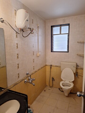Bathroom in 3 BHK Apartment at West End River View, Aundh – for Rent