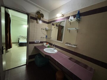 Kitchen in 2 BHK Apartment at Ansal Sushant Apartments, Sushant Lok I – for Rent