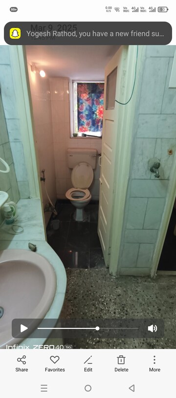 Bathroom in 2 BHK Apartment at Amar Jyoti CHS, Panch Pakhadi – for Rent