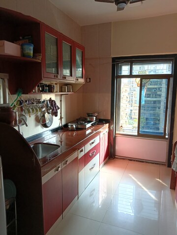 Kitchen in 2 BHK Apartment at Haware Tiara, Kharghar – for Sale
