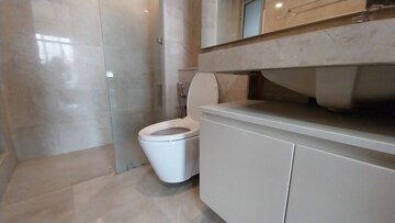Bathroom in 2 BHK Apartment at Hiranandani Atlantis, Powai – for Rent