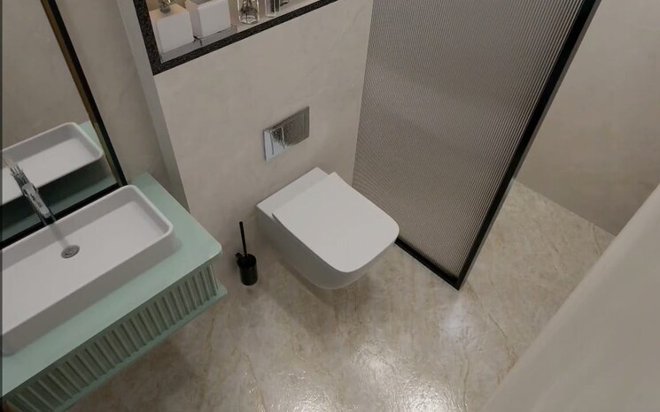 Bathroom, vasant kunj 2 Bedroom 1200 Sq.Ft. Apartment In Vasant Kunj Delhi 8326346