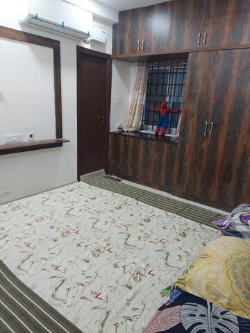 Bedroom in 3 BHK Apartment at Nine Star Hills Residency, Manikonda – for Rent
