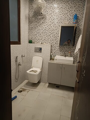 Bathroom in 2 BHK Builder Floor at East Of Kailash – for Sale