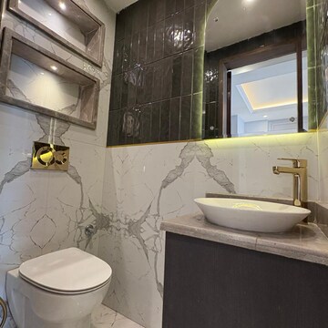 Bathroom in 4 BHK Apartment at Vipul World Floors, Sector 48 – for Rent