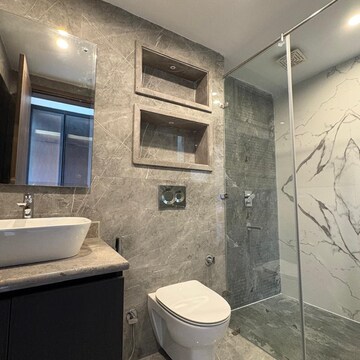 Bathroom in 4 BHK Apartment at Vipul World Floors, Sector 48 – for Rent