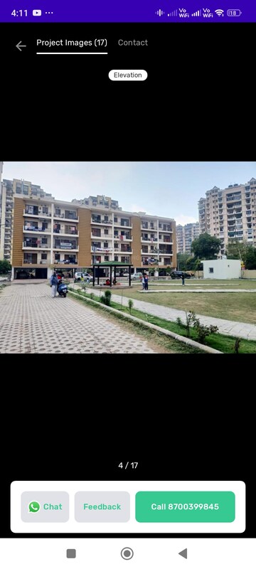 3 BHK Builder Floor For Rent in Rps Palms, Sector 88