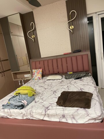 Bedroom in 3 BHK Apartment at Aparna Sarovar Zenith, Nallagandla – for Rent