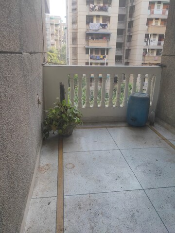 Balcony in 2 BHK Apartment at Sector 3 Dwarka – for Rent