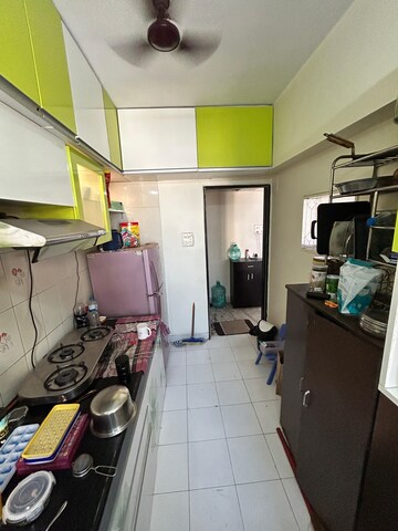 Kitchen in 1 BHK Apartment at Mantri Park, Goregaon East – for Rent