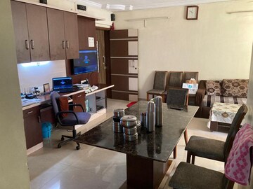 Living Room in 2 BHK Apartment at Seawoods West – for Sale