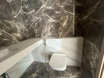 Bathroom in 5 BHK Apartment at Rustomjee Crown, Prabhadevi – for Rent
