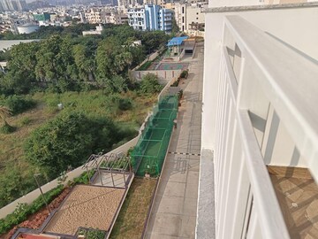 Balcony in 2.5 BHK Apartment at Ambience Courtyard, Manikonda – for Rent