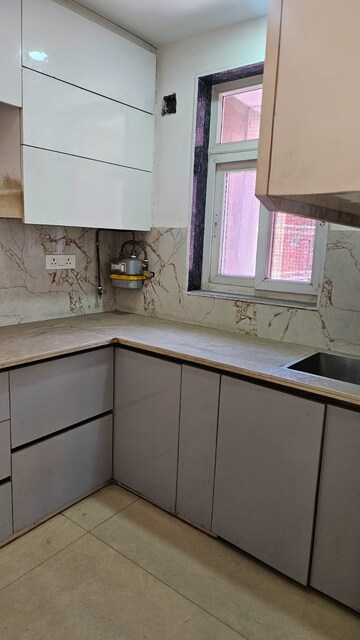 Kitchen in 3 BHK Apartment at Sector 3 Dwarka – for Rent