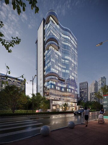  Office Space – Exterior View View at Webtech The Wave, Bandra West - for Sale