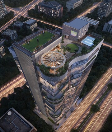 Floor Plan in  Office Space at Webtech The Wave, Bandra West – for Sale