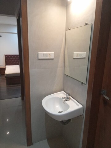 Bathroom in 2 BHK Apartment at Paradise Sai Mannat, Kharghar – for Rent